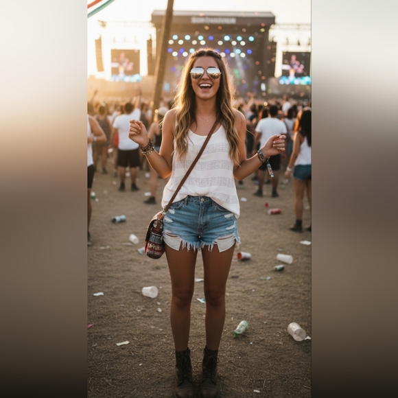 Sunny Leigh Tops - Embelished sleeveless Top